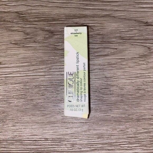 CLINIQUE Dramatically Different Lipstick in 17 Strawberry Ice .10 oz 3 g - Picture 1 of 6